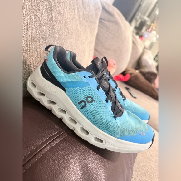 On Running Shoes in Black and Teal - Picture 1 of 7